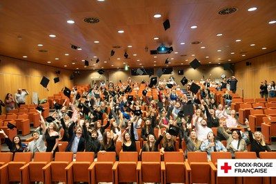 Remise diplôme Croix-rouge · photo MJ Photographers, photographe à Toulouse