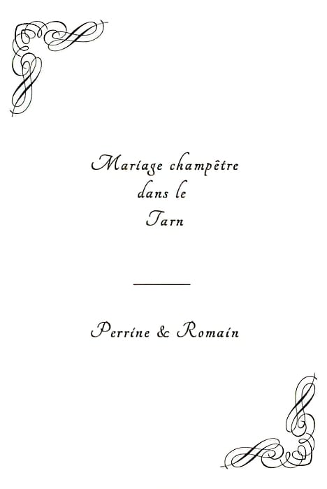 Mariage champêtre dans le Tarn Occitanie