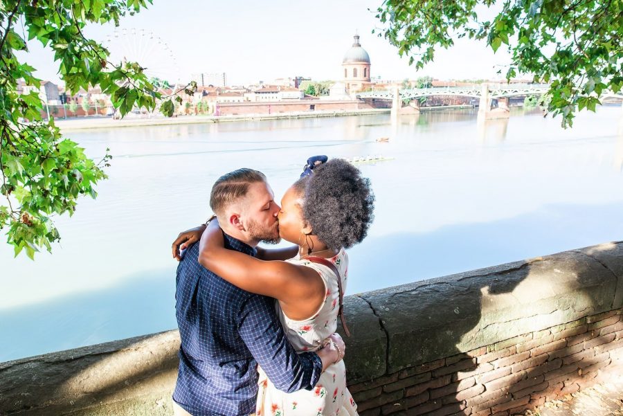 Session engagement Toulouse photographe mariage