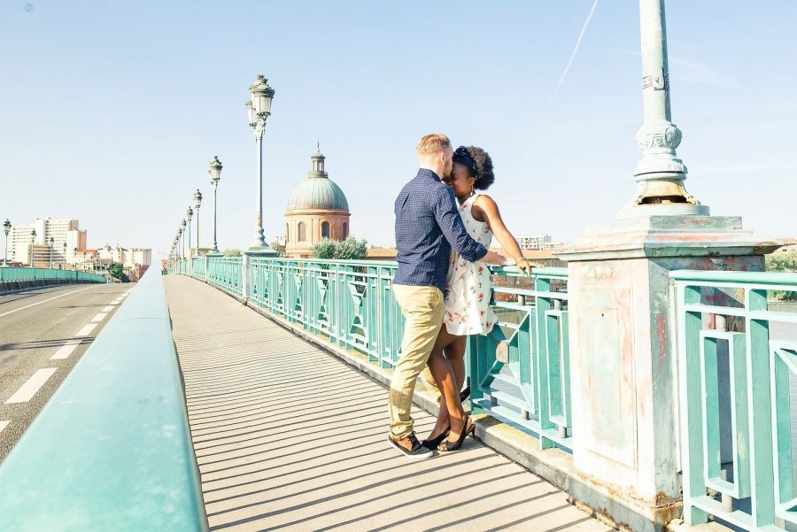 Session engagement Toulouse photographe mariage