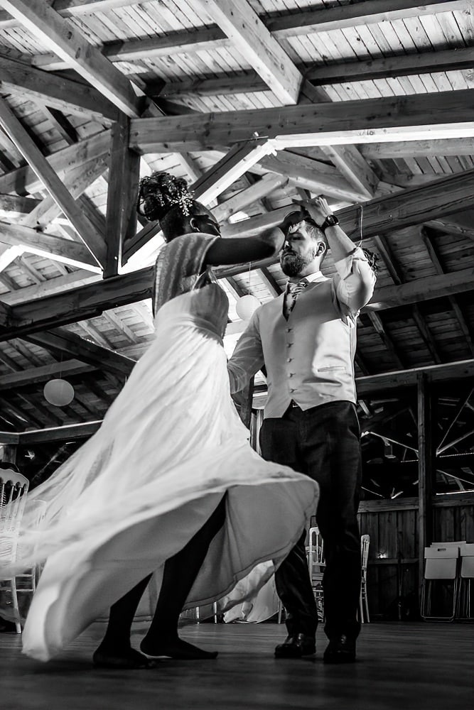 Première danse chorégraphiée au domaine du Beyssac Haute-Garonne