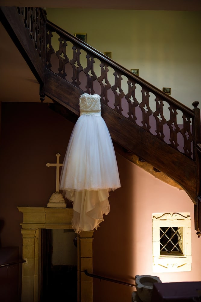 Details robes mariees photographe mariage Toulouse