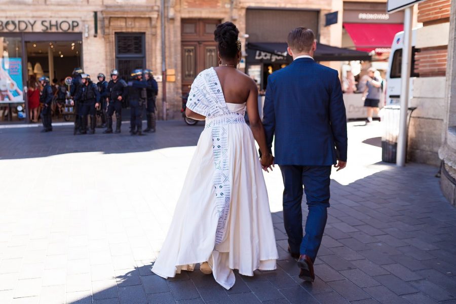 photographe mariage Toulouse cérémonie mairie Capitole Toulouse France