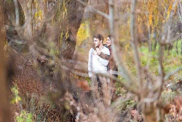 Shooting photo couple automne photographe Toulouse Occitanie France