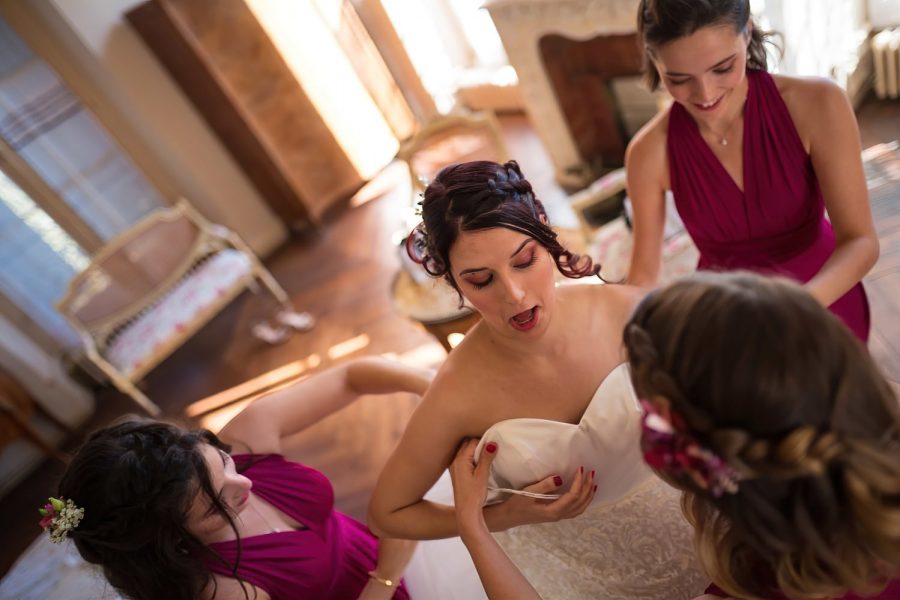 photographe mariage chateau croisillat