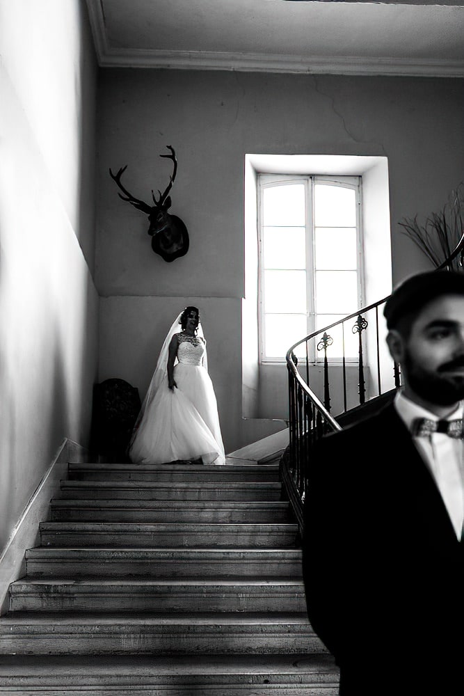 photographe mariage chateau croisillat