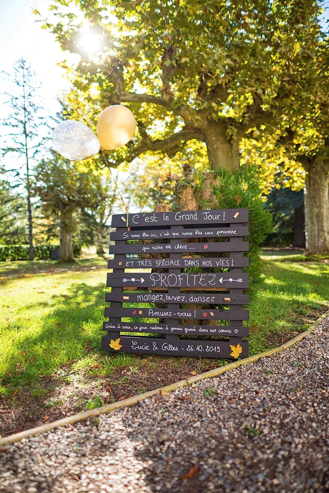 mariage chateau croisillat