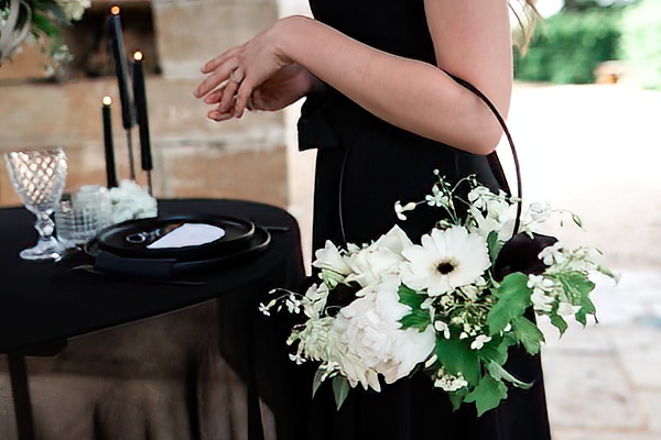 bouquet de la mariée en sac à main chateau de cas mjphotographers.com