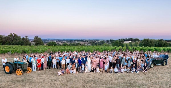 photo groupe mariage tarn France mjphotographers.com