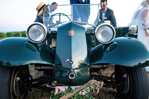 vieille voiture collection mariage tarn