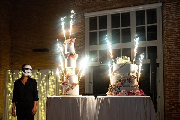 wedding cake mariage domaine rochemontes
