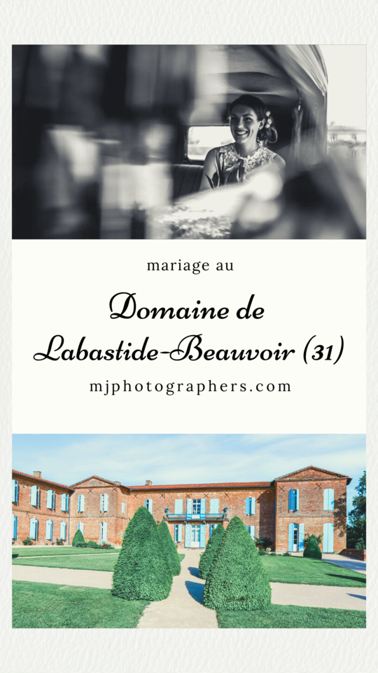 Photographe mariage Toulouse domaine Labastide-Beauvoir