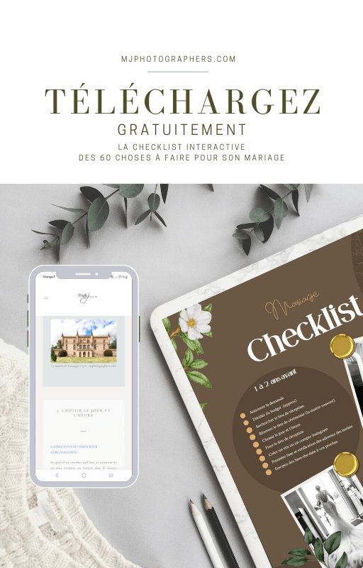 telecharger checklist 60 points organisation mariage